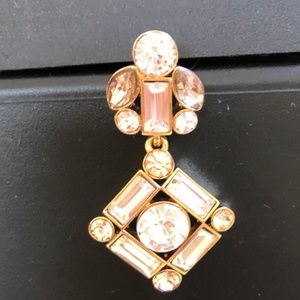 KATE SPADE NWOT earrings gold toned sparkly drop